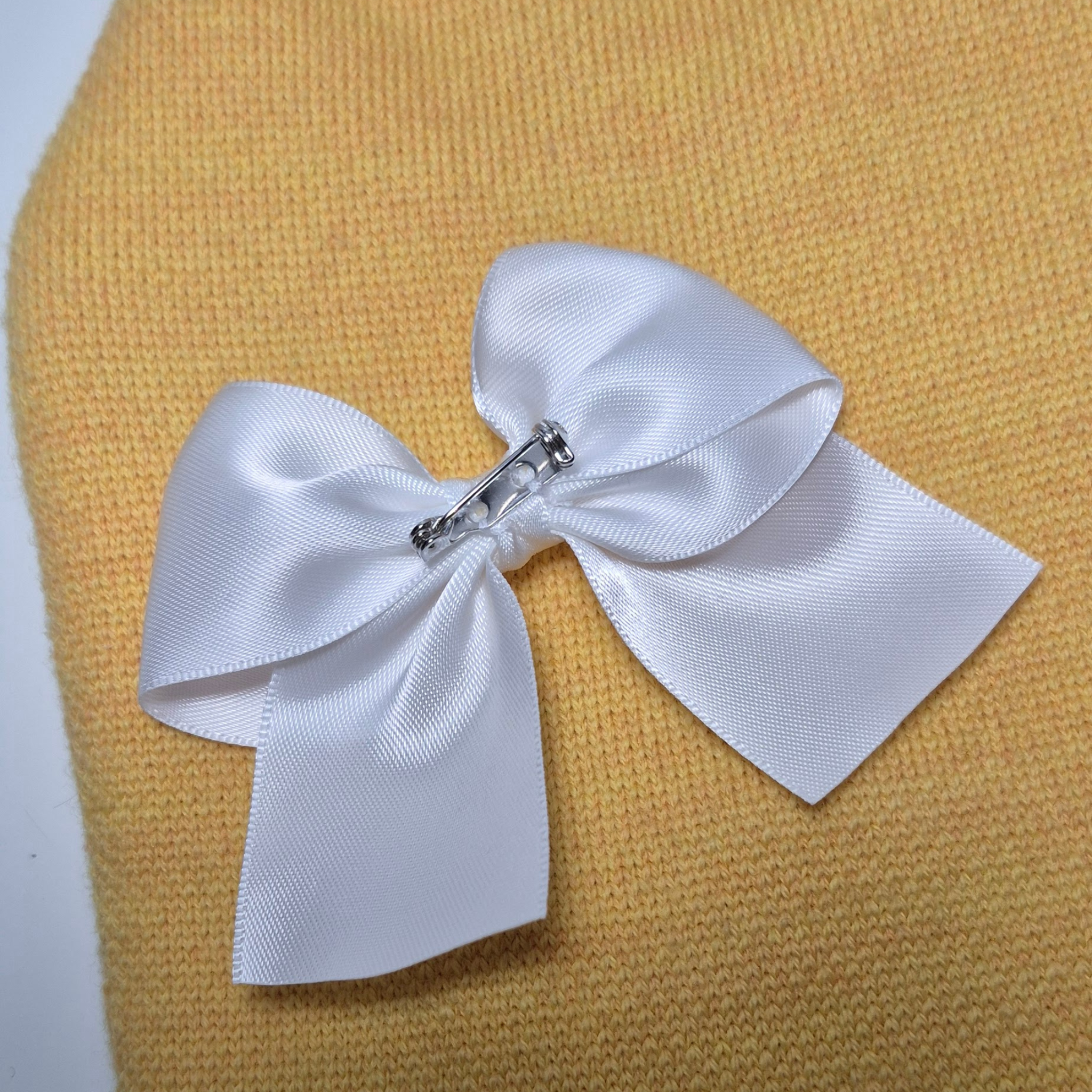 Maglione Giallo Lana Merino con Swarovski per Cani